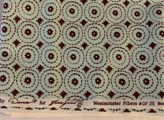 “Snow Flower” Fabric By Dena For FreeSpirit Westminster Fibers Mint Green 1+ Yds