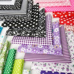 Misscrafts 56pcs Quilting Fabric 100% Cotton Craft Fabric Bundle 10×10 Inches…