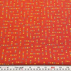 Hello My Friend Poppy by Sandy Gervais for Moda Cotton HALF YARD Remnant 18 x 43