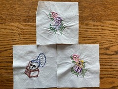Lot 300, 5″ x 5″ Fabric Squares Precut Quilt Blocks 3 of Each All Pictured (1)