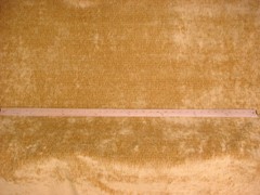 1-3/4Y Groundworks GWF-3766 Rebus Glint Deepest Brass Velvet Upholstery Fabric