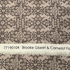 Unicorn Fabric By Camelot Fabrics Grey 51 In L X 44 In W