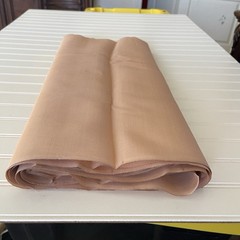 SILK PEACH FABRIC 6 Yards x 22 Inches Wide or 216 Inches x 22 Wide