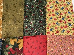 Thimbleberries 2008 “Celebrate 20/08” 10 Half Yd Cuts Fabric 5 Yds 10 Prints