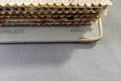 Kravet Couture fabric sample “Weaves / Modern Colors Vol. II” Saffron colorway