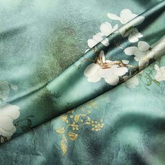 58”Wide By Yard Slightly Stretch Satin Material Kimono Scarves Fabric Charmeuse