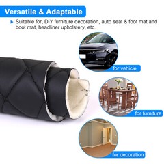 Vinyl Faux Leather Car Headliner Upholstery Foam Fabric 59” W Sold by Yard
