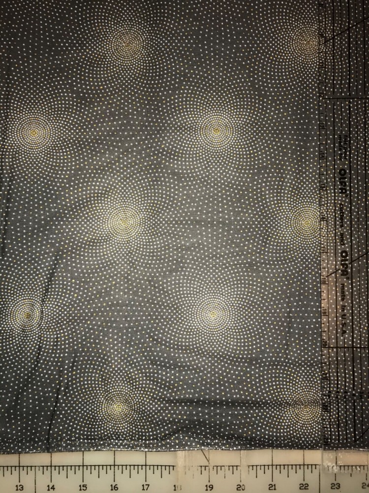 Quilt, Sew Fabric- Timeless Treasures Grand Majolica SRKM-15835-184 charcoal