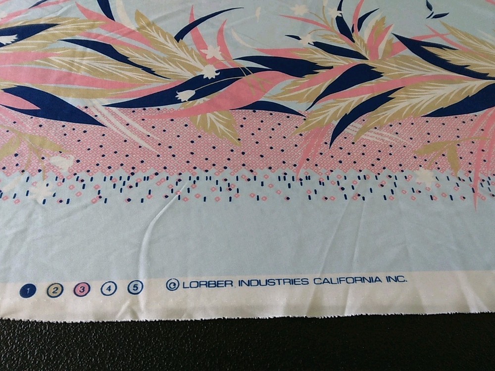 Lorber Industries of California Jersey Fabric 4 Yds