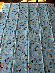 Snoopy Peanuts Comics Characters Fabric Print: 18 1/4 x 42 1/2