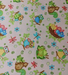 Woodland Friends by Debi Hron for Henry Glass 2 yards- 2 prints OOP VERY RARE