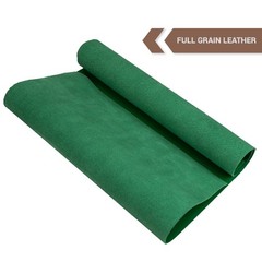 Bright Green Tooling Leather Square Sheets 2.0MM Thick Cowhide 12×24 Inch Arts