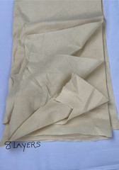 Large Piece of Off White Ivory Beige Felt 74″ by 84″