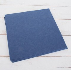 Premium Felt Sheets 10 Pack – 12″ x 12″ – Navy – Soft Wool-Like 1.2mm