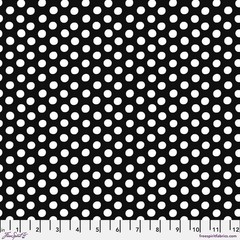 FREE SPIRIT “KAFFE FASSETT” Spot PWGP070 Noir by the 1/2 yard