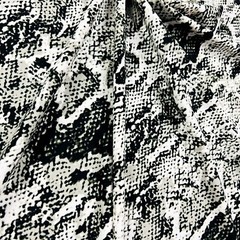Animal Print Snake Print Nylon Spandex Fabric 60″wide by the Yard for Swimwear