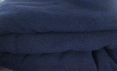 Anti-Pill Pre-Cut PLUSH Navy Blue Fleece Fabric – 1-3/8 yards x 58″ – NEW