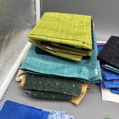 Large Lot Of Random Assorted Quilting Fabric