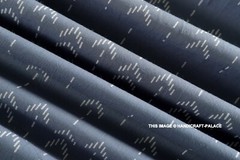 5 Yard Indian Pure Cotton Gray Fabric Handmade Arrow Print Craft Sewing Fabric