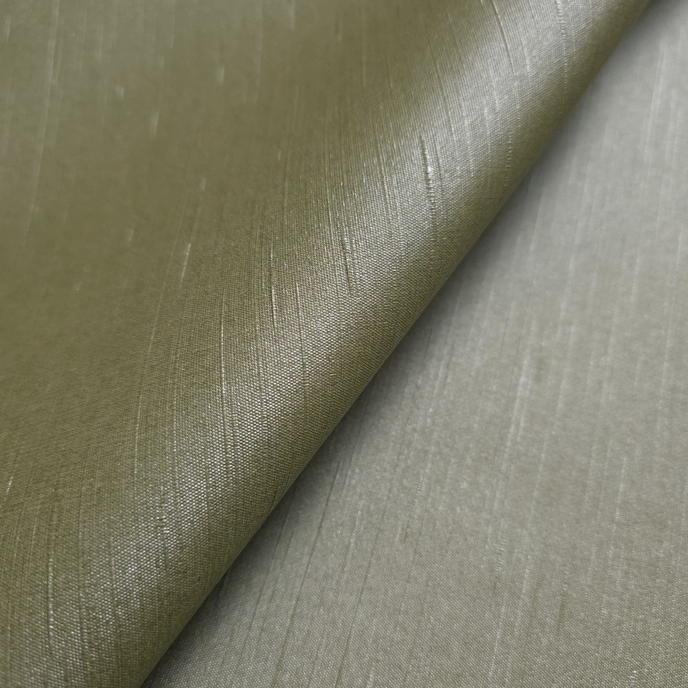 Sage Green Slub Texture Upholstery Vinyl Fabric 54″ Dupioni Look By The Yard