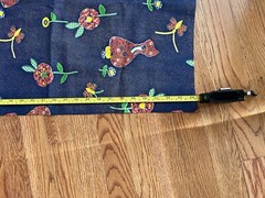 Vintage Fabric Holly Hobby Butterfly Floral Fabric