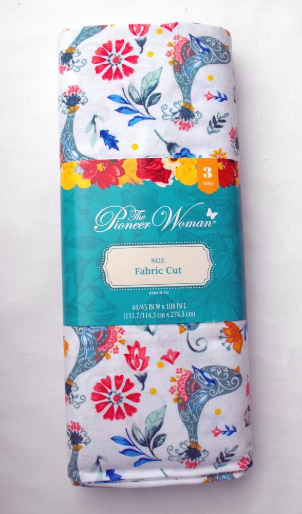 THE PIONEER WOMAN MAZIE FABRIC – 3 YARDS – FREE SHIPPING