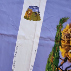 Princess Fabrics Boxer Bonanza Safari Fabric Panel,,Zebras, Lions