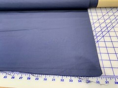 VIOLET-BLUE LIGHT SATIN YARDAGE 36″ x 6 YARDS NEW BOLT END REMNANT