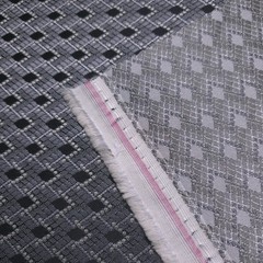 Geometric Diamond Art Deco Brocade Fabric 54″ By The Yard