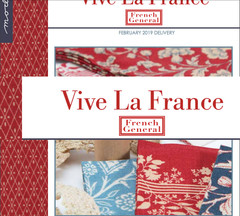 Vive La France 13529 158 Indigo Blue Moda French General