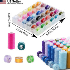 125 PCS Sewing Thread Assortment, 36 Colors 0.79 inches (2 cm) diameter, 36