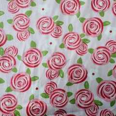 Generic Pink Floral 5″ Charm Packs Fabric Squares
