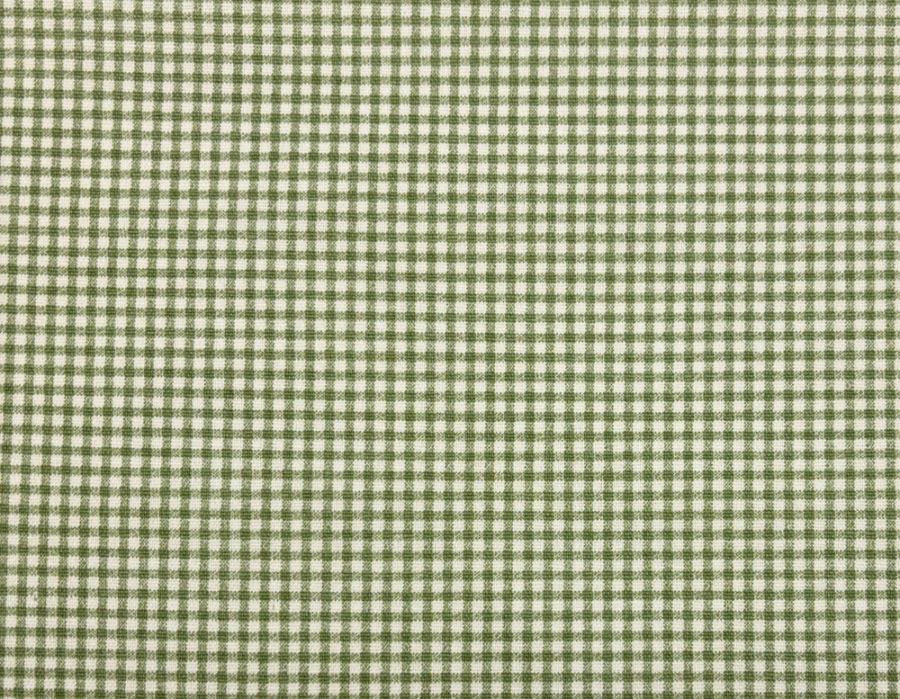 MAGNOLIA HOME MADRID JUNGLE GREEN SMALL CHECK MULTIUSE FABRIC BY YARD 54″W