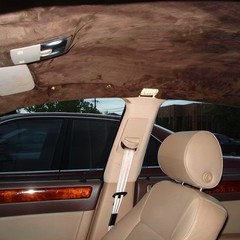 80×60 Inch Brown Headliner Fabric Suede Material for Car/Truck Roof Upholstery
