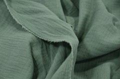 Double Layer Cotton Gauze Fabric | Soft Double Layer Muslin | 48″ Wide |