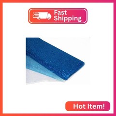 Valentina Textile Inc Tulle Glitter Fabric 54″ by 10 Yards (30 ft) Tulle Bolt fo