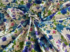 Floral Print Polyestr Fabric 60″ Wide By The Yard