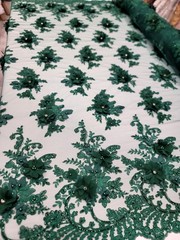 “Black Brocade Fabric with Textured Jacquard and Shimmer – Sold by the Yard”