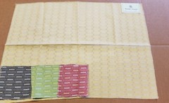 Randolph Alexander 100% Acrylic Fabric Sample- Elliott Yellow-19″×28″-E1424-2