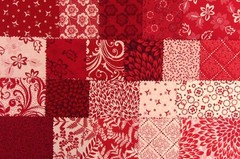 Half Cake Scrap Pack – 61 Pieces – Rhapsody Mix No Duplicates – 100% Cotton 5303