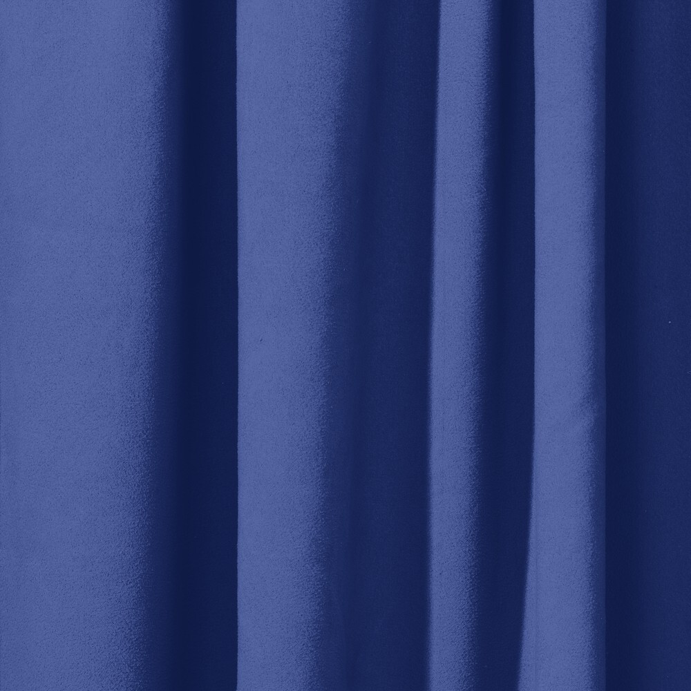Rose Brand Encore Royal Blue Synthetic Velour 15 oz. Opaque Fabric by the yard