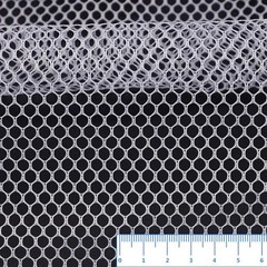 29.5 x 59 Inch White Mesh Fabric Slightly Stretchy for Sewing Projects | Sew Sho