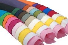 Polar Fleece Fabric Bundle,Fat Squares,20x20cm x 10 Colors,4 Themes Neotrims UK