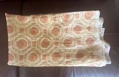 Fabric From India Lot Approximately 12lbs 18 Large Pieces Multicolor