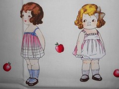 Paper Dolls School House by Sibling Arts Studio for Newcastle Fabrics # 803