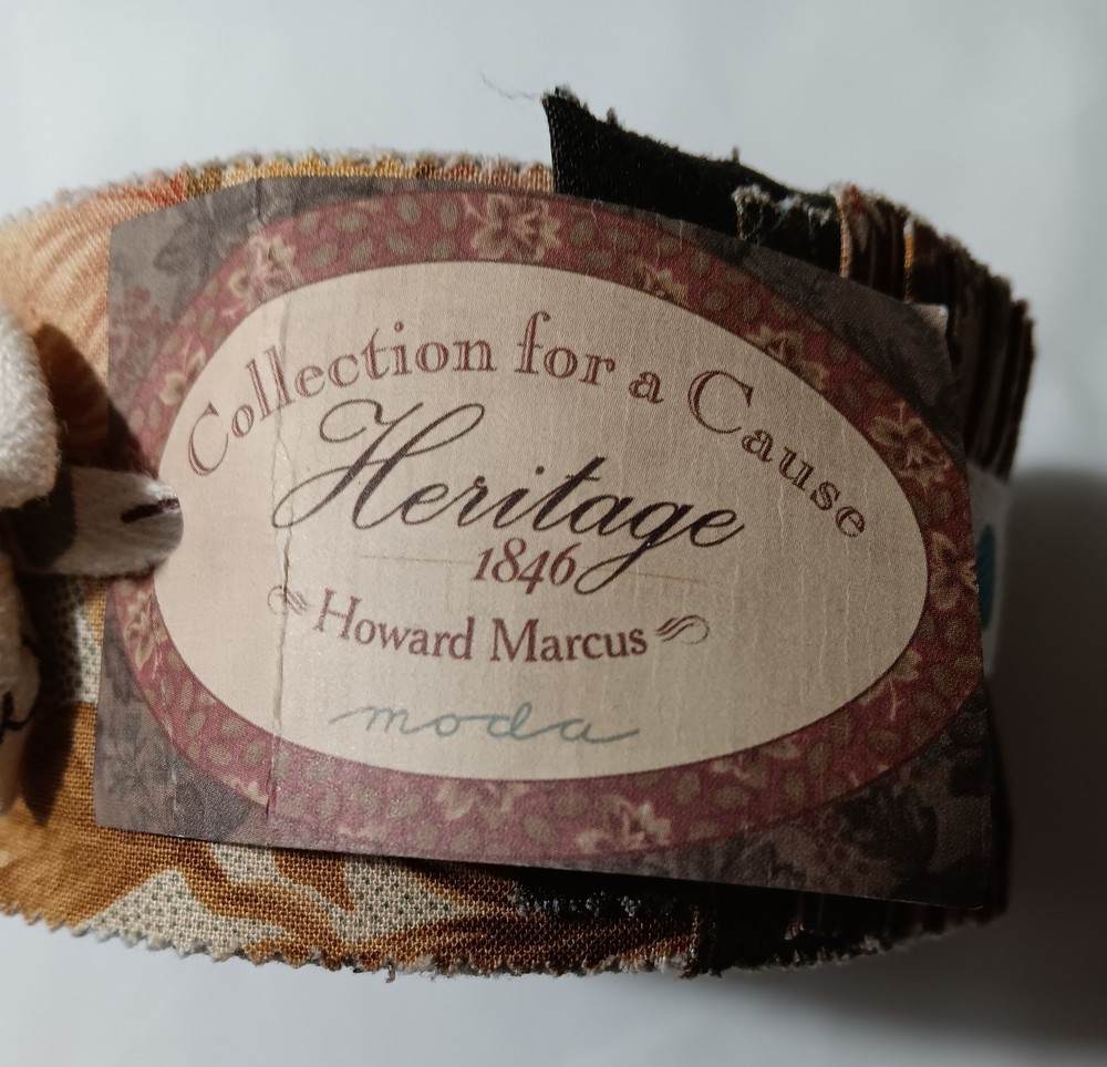 Howard Marcus Collection cause Heritage Jelly roll Moda Fabric plus 3 yds fabric