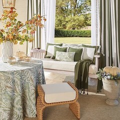 BALLARD DESIGNS JOSEPHINE GREEN SUNBRELLA PERFORMANCE FABRIC BY THE YARD