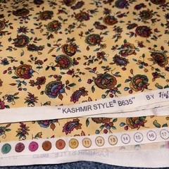 Hoffman International Fabrics Vintage 6+ Yds (x 44”). KASHMIR STYLE B635