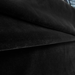 Black Self Adhesive Velvet Fabric Sticky Felt Sheets Drawer Liner 2PC 17.3″x39″