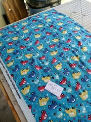 Little CarsFabric .. please see photos for sizes.60″ X 40 Inches